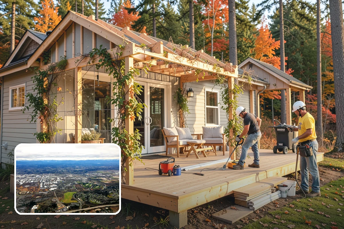 Shed Construction in Kent, King County, WA - Weather-tight storage built for PNW rain