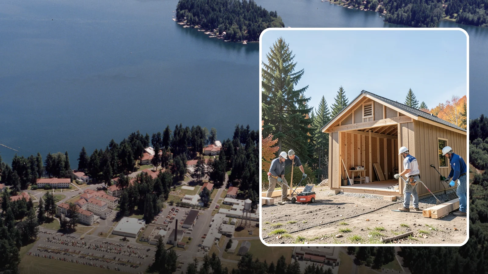 Shed Construction in Lakewood, Pierce County, WA - Custom-built storage sheds sized and finished to match your yard and needs.