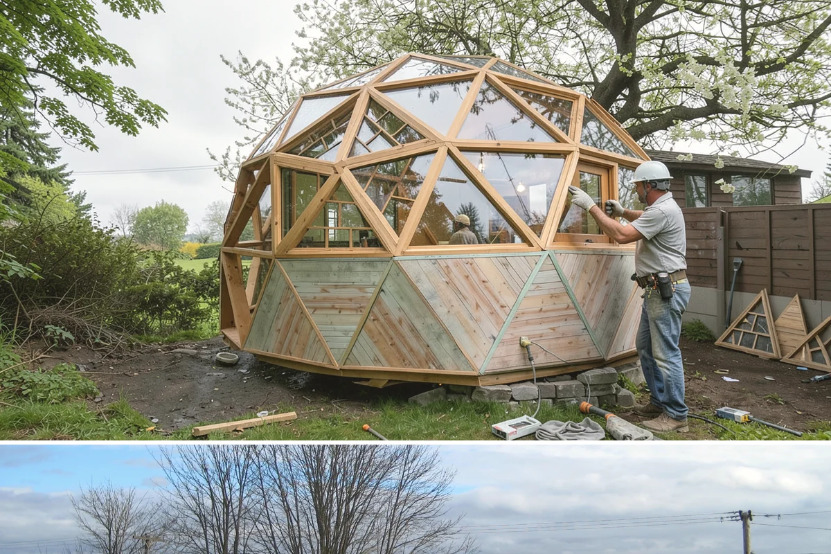 Shed Construction in Langley, Island County, WA - Sheds go up quickly in dry weather, so late spring through early fall keeps the build clean and on schedule.