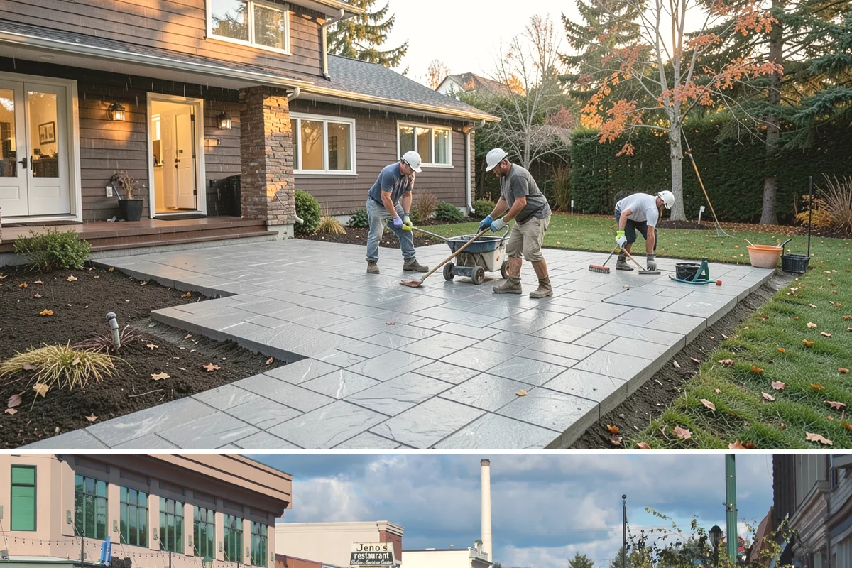 Shed Construction in Monroe, Snohomish County, WA - Sheds go up quickly in dry weather, so late spring through early fall keeps the build clean and on schedule.