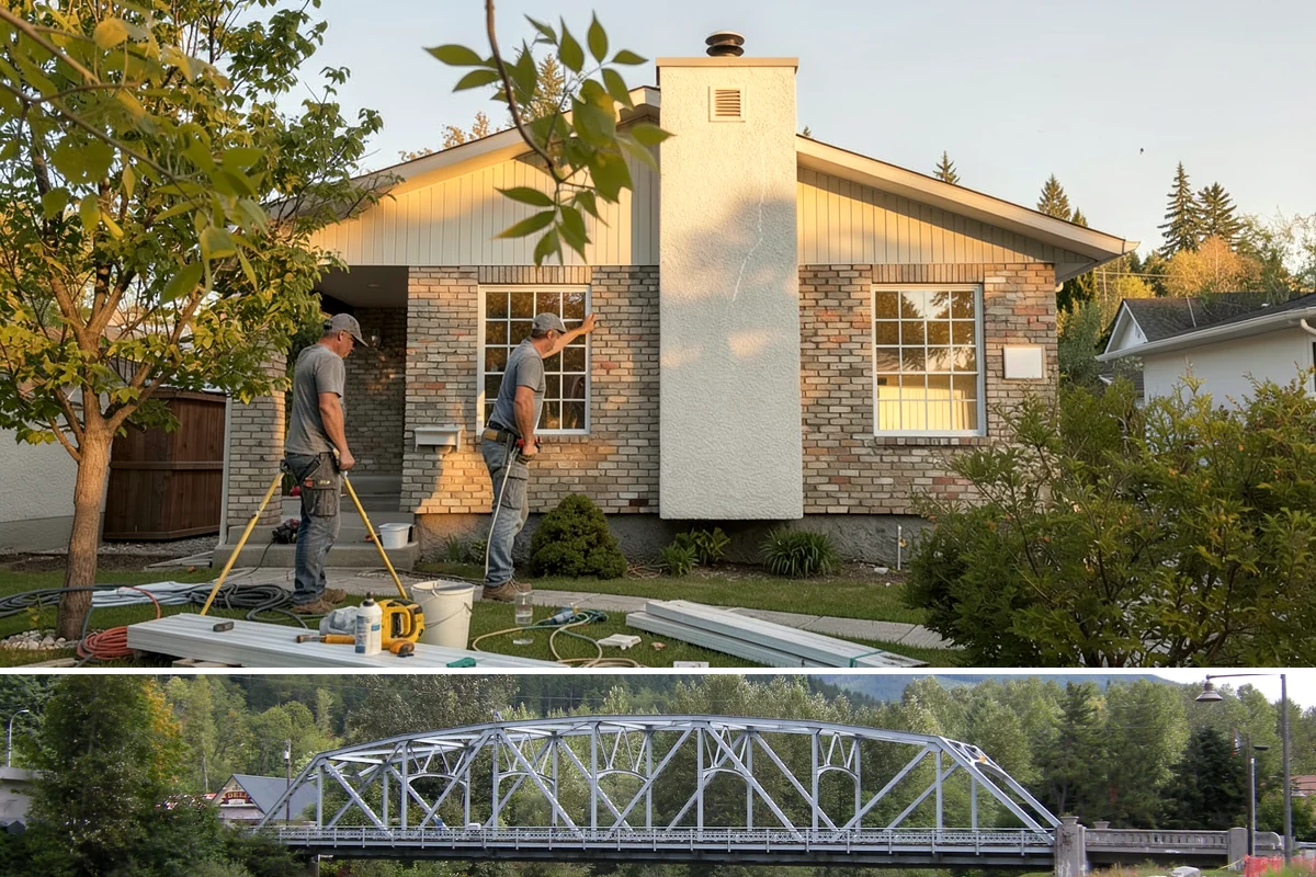 Shed Construction in Skykomish, King County, WA - Sheds go up quickly in dry weather, so late spring through early fall keeps the build clean and on schedule.