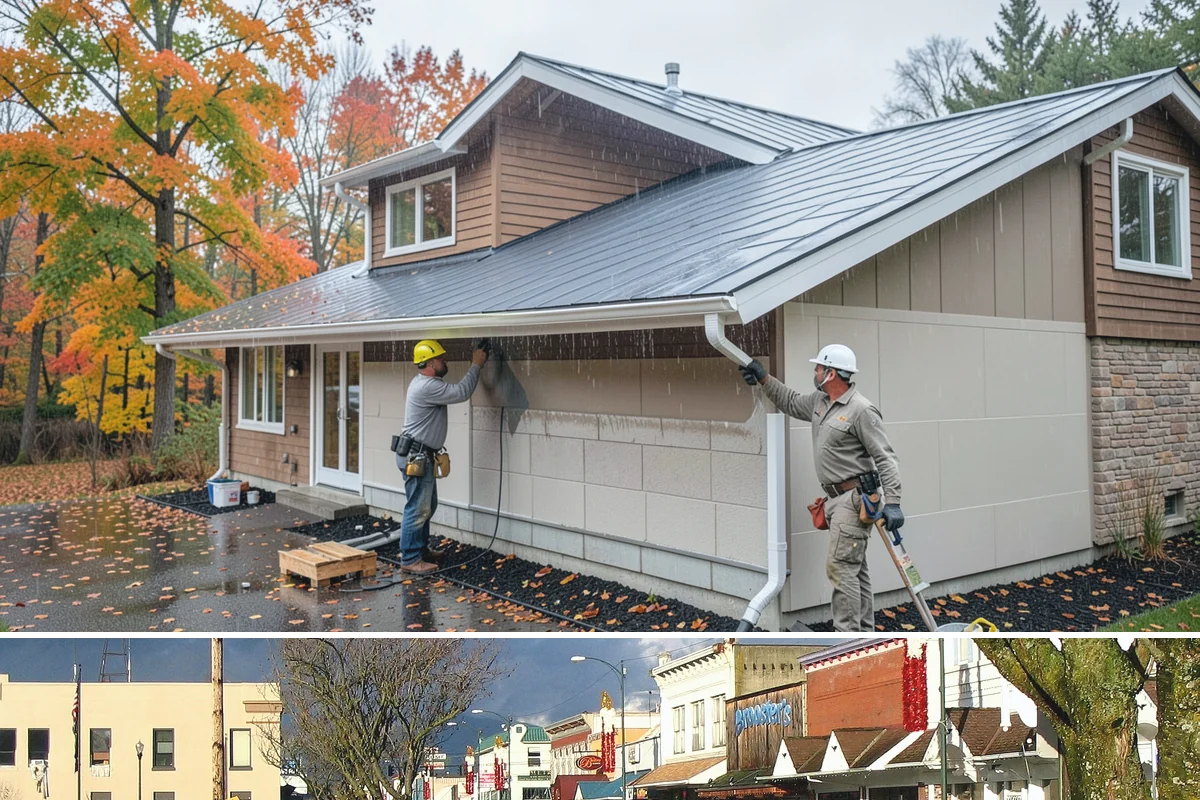 Shiplap Installation in Arlington, Snohomish County, WA - Shiplap installs cleanly year-round indoors and is a popular cozy upgrade during the darker Puget Sound winter months.