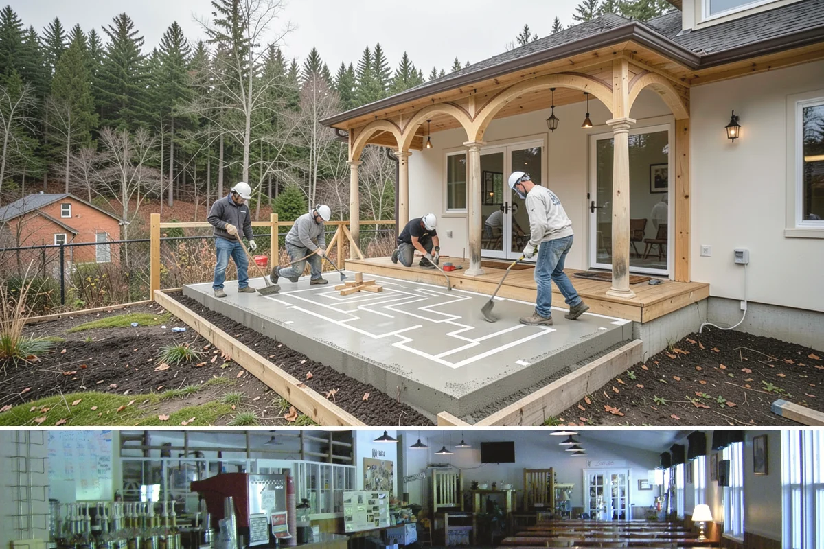 Shiplap Installation in Black Diamond, King County, WA - Shiplap installs cleanly year-round indoors and is a popular cozy upgrade during the darker Puget Sound winter months.