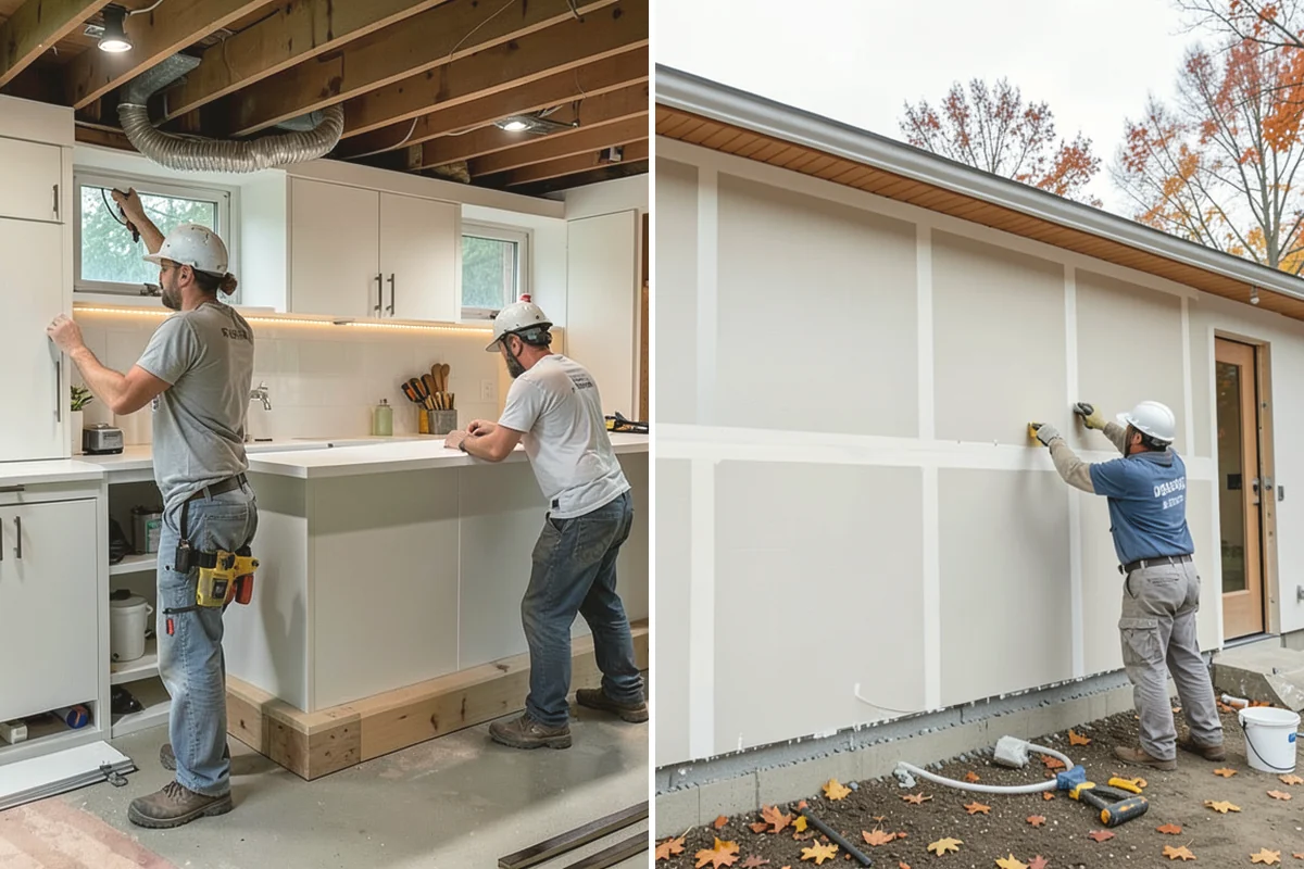 Shiplap Installation in Burien, King County, WA - Confirm layout, board orientation, and finish color
