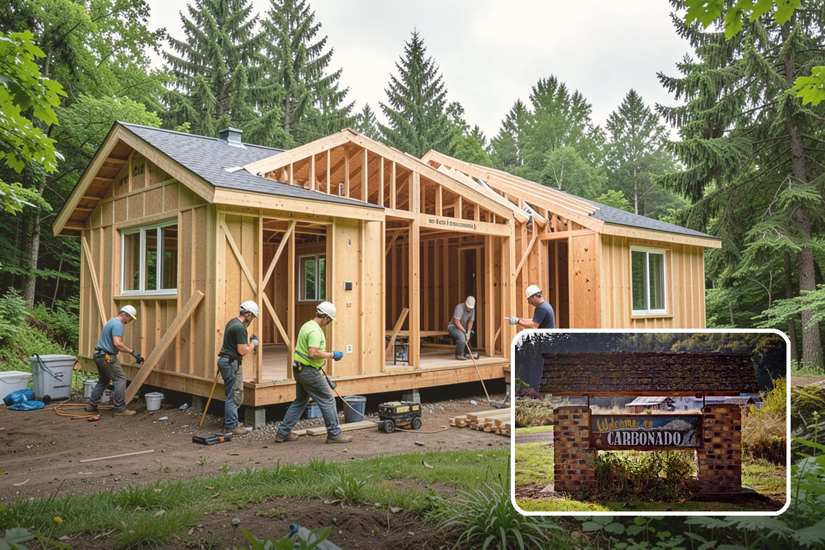 Shiplap Installation in Carbonado, Pierce County, WA - Even, consistent shadow-line spacing