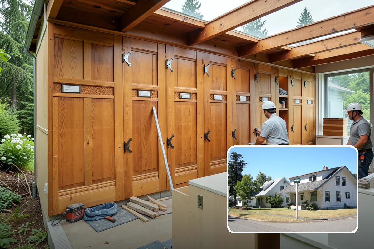 Shiplap Installation in DuPont, Pierce County, WA - Even, consistent shadow-line spacing