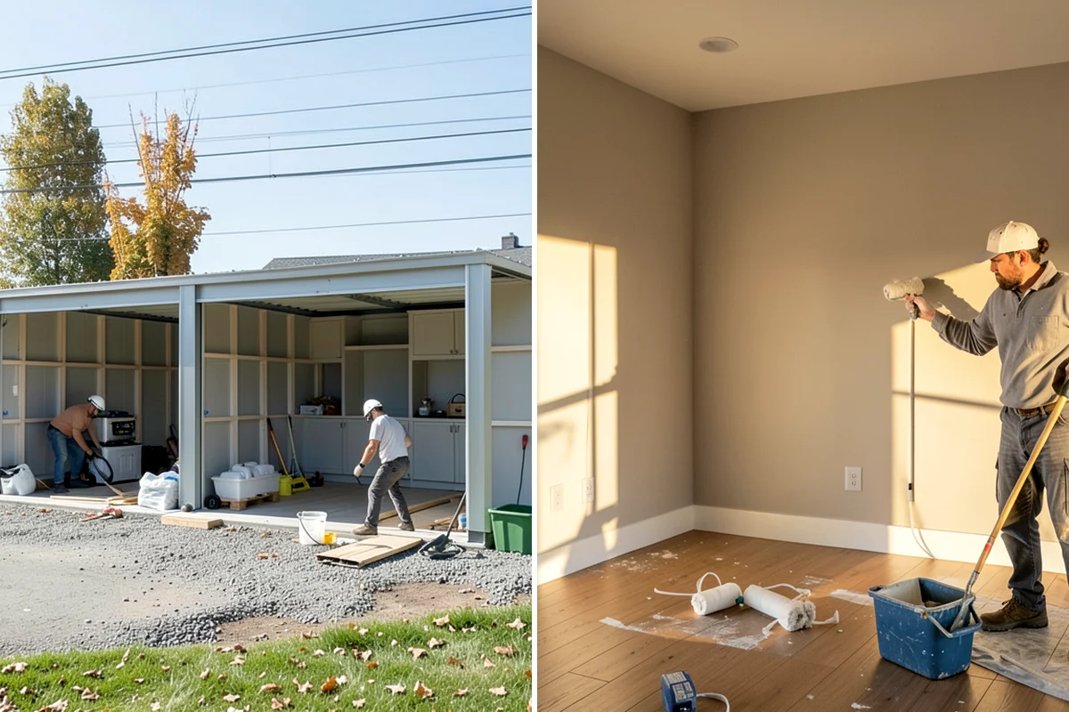 Shiplap Installation in Federal Way, King County, WA - Confirm layout, board orientation, and finish color