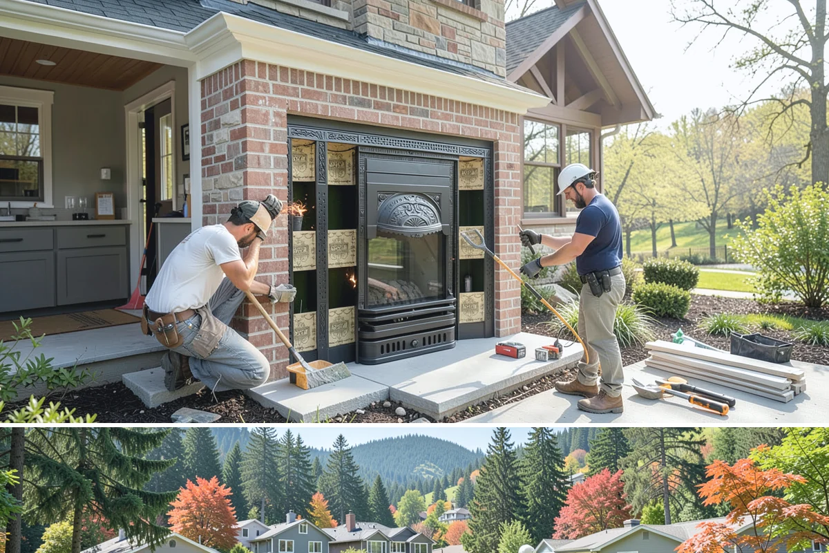 Shiplap Installation in Fircrest, Pierce County, WA - Shiplap installs cleanly year-round indoors and is a popular cozy upgrade during the darker Puget Sound winter months.
