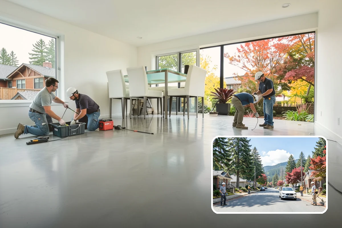 Shiplap Installation in Hunts Point, King County, WA - Even, consistent shadow-line spacing
