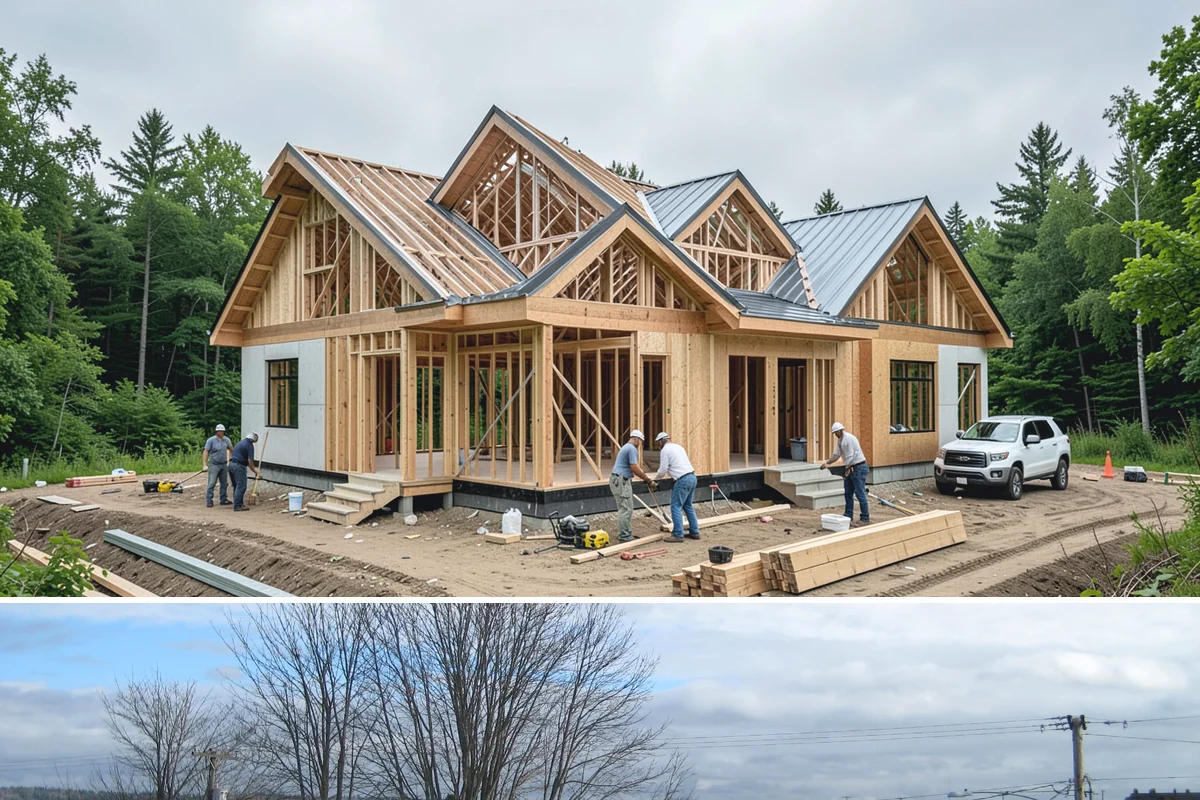 Shiplap Installation in Langley, Island County, WA - Shiplap installs cleanly year-round indoors and is a popular cozy upgrade during the darker Puget Sound winter months.