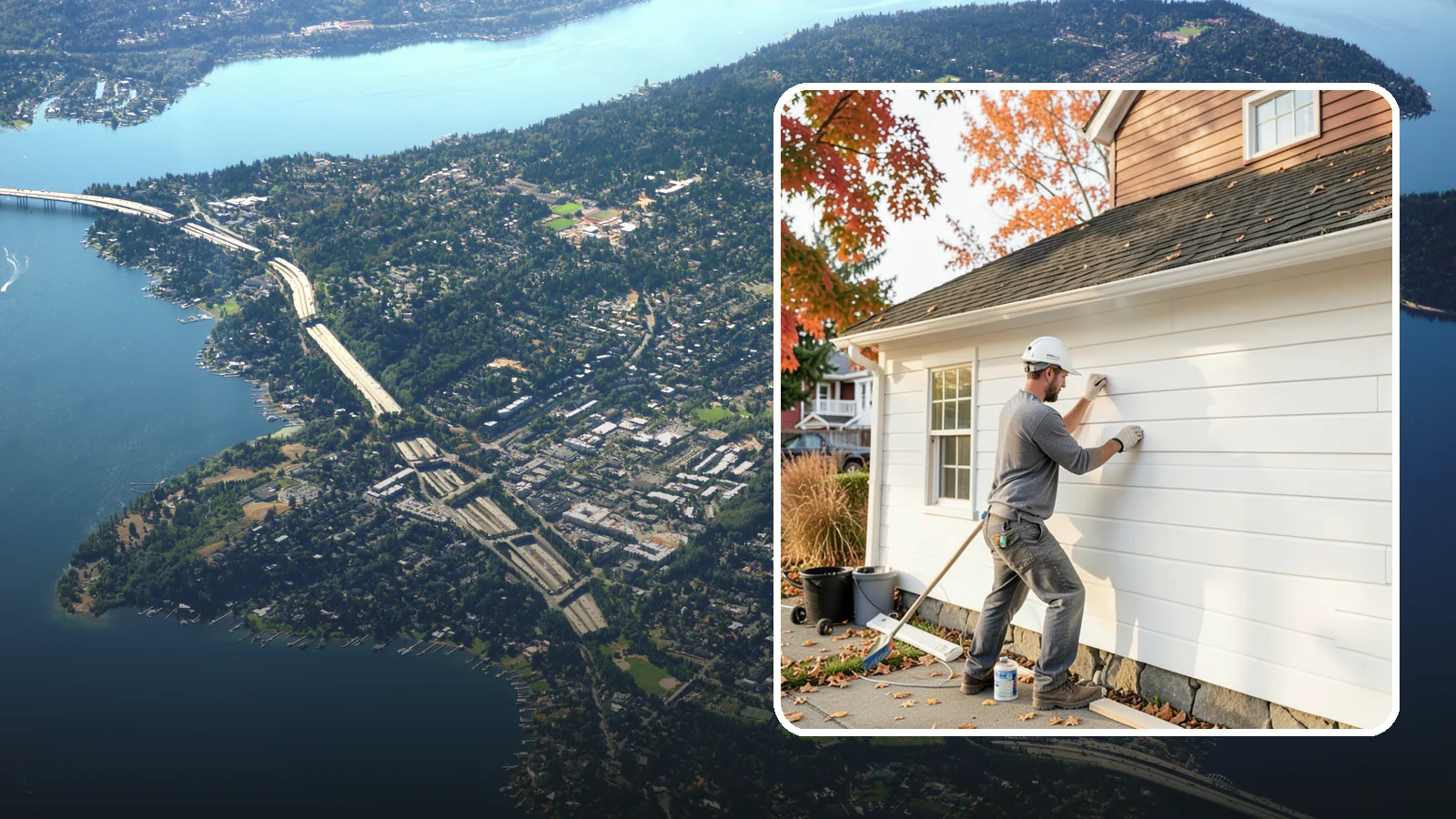 Shiplap Installation in Mercer Island, King County, WA - Crisp shiplap installation that brings clean horizontal texture and modern farmhouse warmth to any wall.