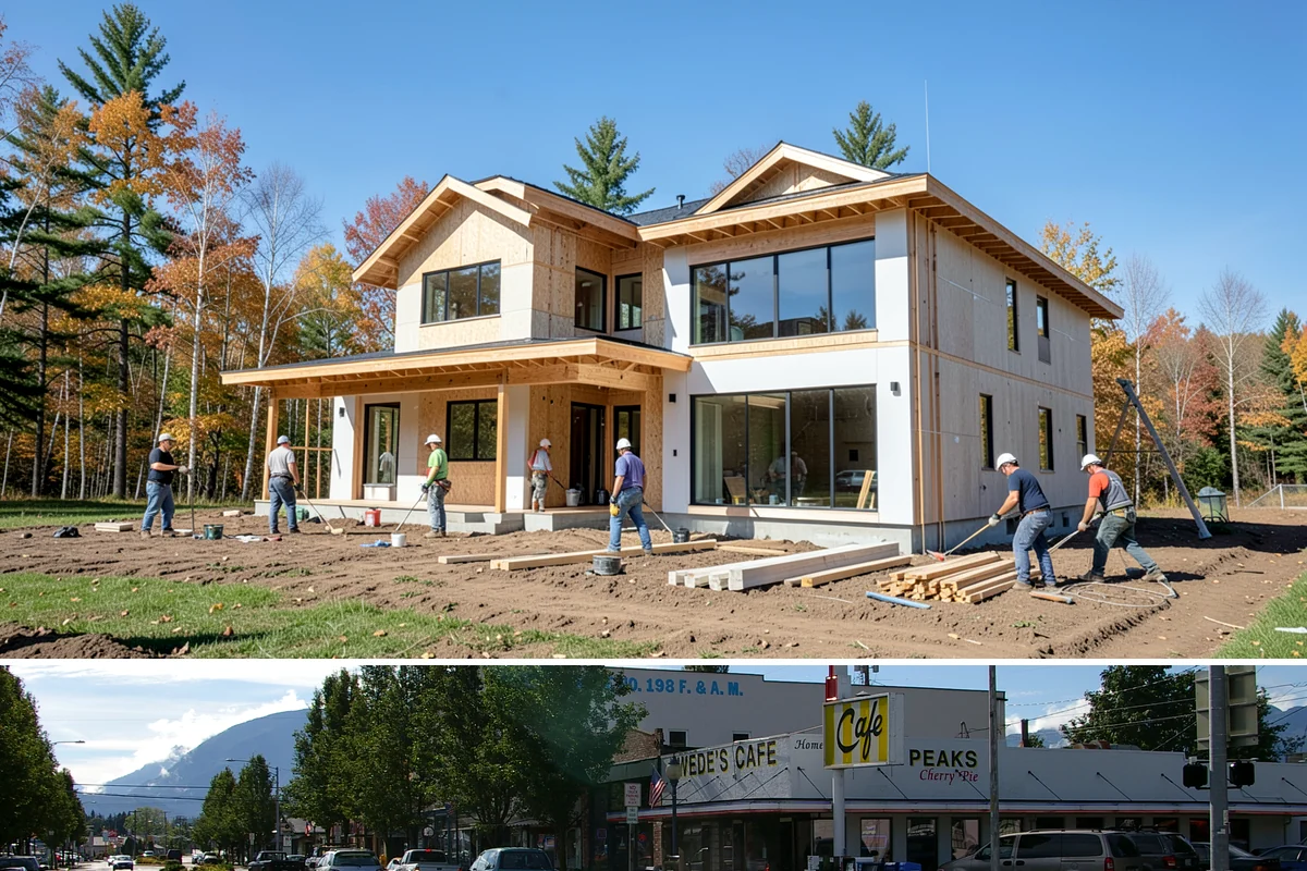 Shiplap Installation in North Bend, King County, WA - Shiplap installs cleanly year-round indoors and is a popular cozy upgrade during the darker Puget Sound winter months.