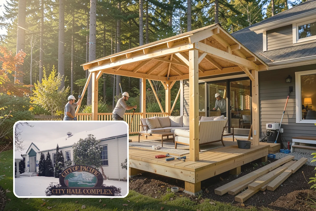 Shiplap Installation in Pacific, King County, WA - Even, consistent shadow-line spacing