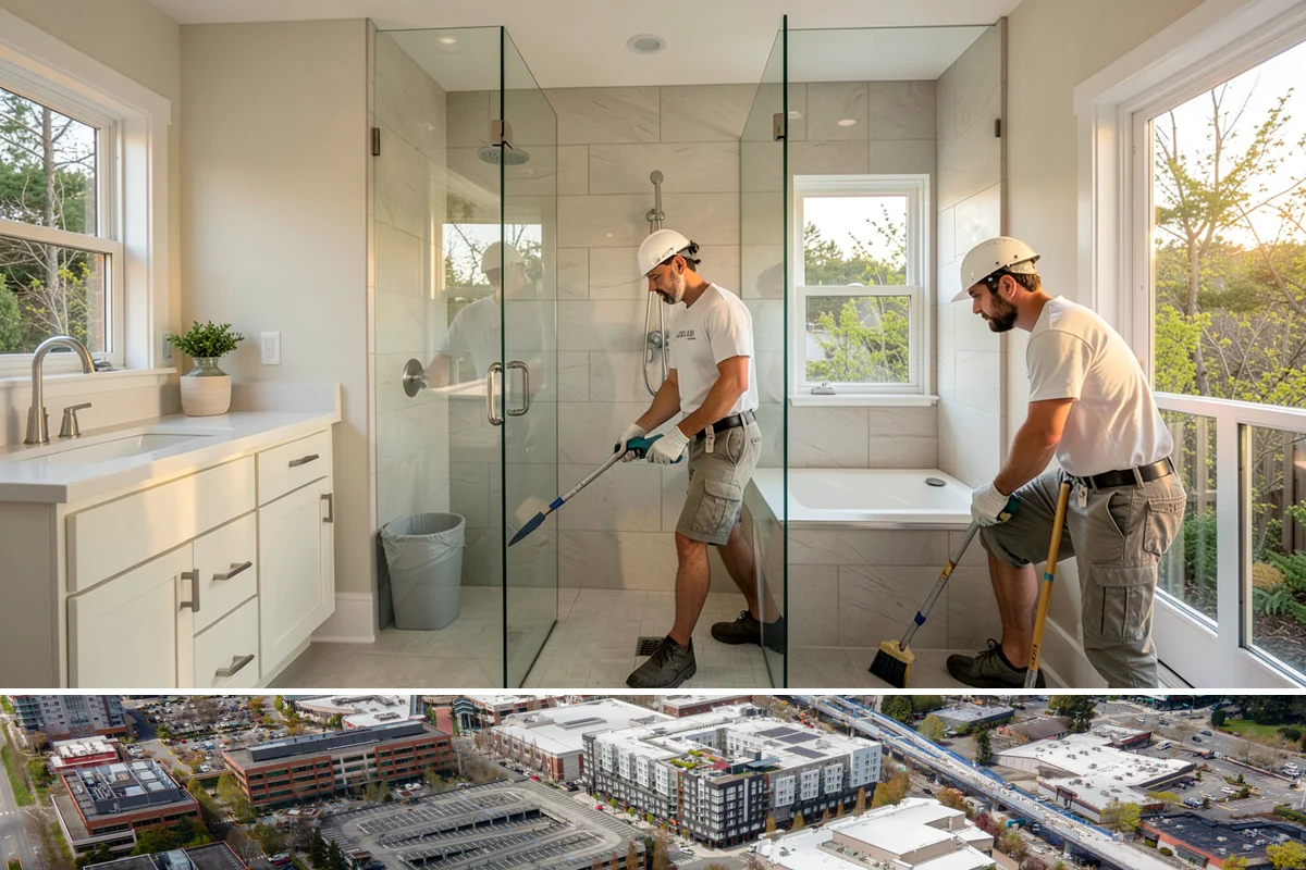 Shiplap Installation in Redmond, King County, WA - Shiplap installs cleanly year-round indoors and is a popular cozy upgrade during the darker Puget Sound winter months.
