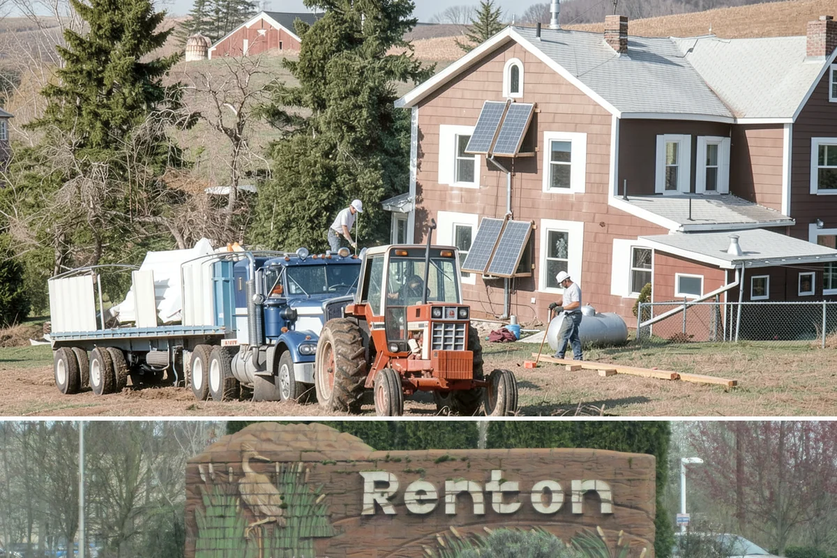 Shiplap Installation in Renton, King County, WA - Shiplap installs cleanly year-round indoors and is a popular cozy upgrade during the darker Puget Sound winter months.