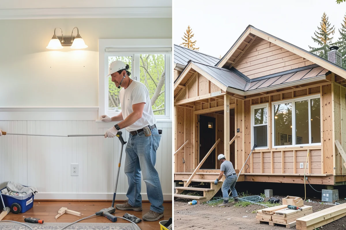 Shiplap Installation in Roy, Pierce County, WA - Confirm layout, board orientation, and finish color