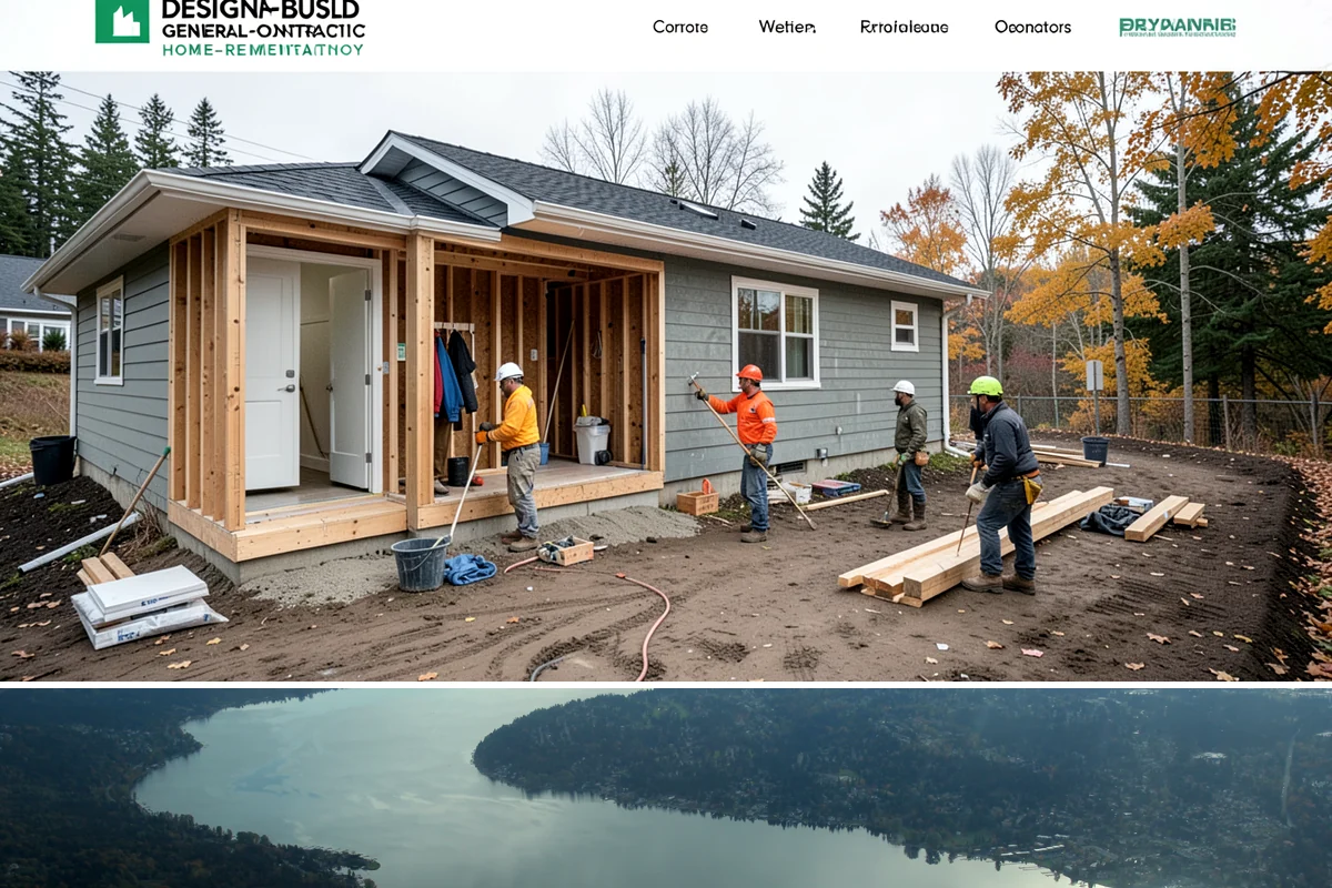 Shiplap Installation in Sammamish, King County, WA - Shiplap installs cleanly year-round indoors and is a popular cozy upgrade during the darker Puget Sound winter months.