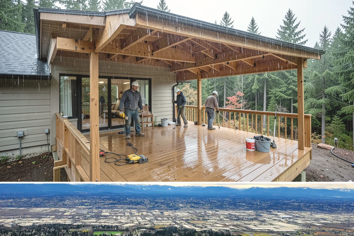 Shiplap Installation in SeaTac, King County, WA - Shiplap installs cleanly year-round indoors and is a popular cozy upgrade during the darker Puget Sound winter months.