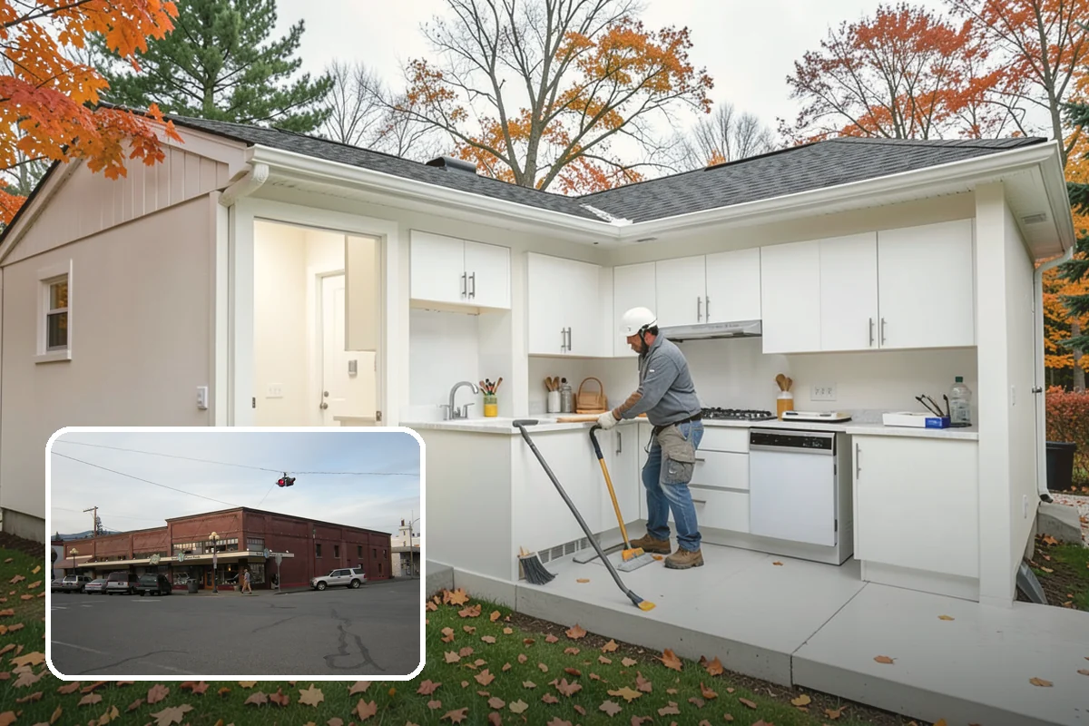 Shiplap Installation in Sedro-Woolley, Skagit County, WA - Even, consistent shadow-line spacing