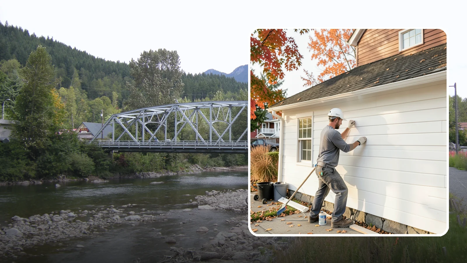 Shiplap Installation in Skykomish, King County, WA - Crisp shiplap installation that brings clean horizontal texture and modern farmhouse warmth to any wall.