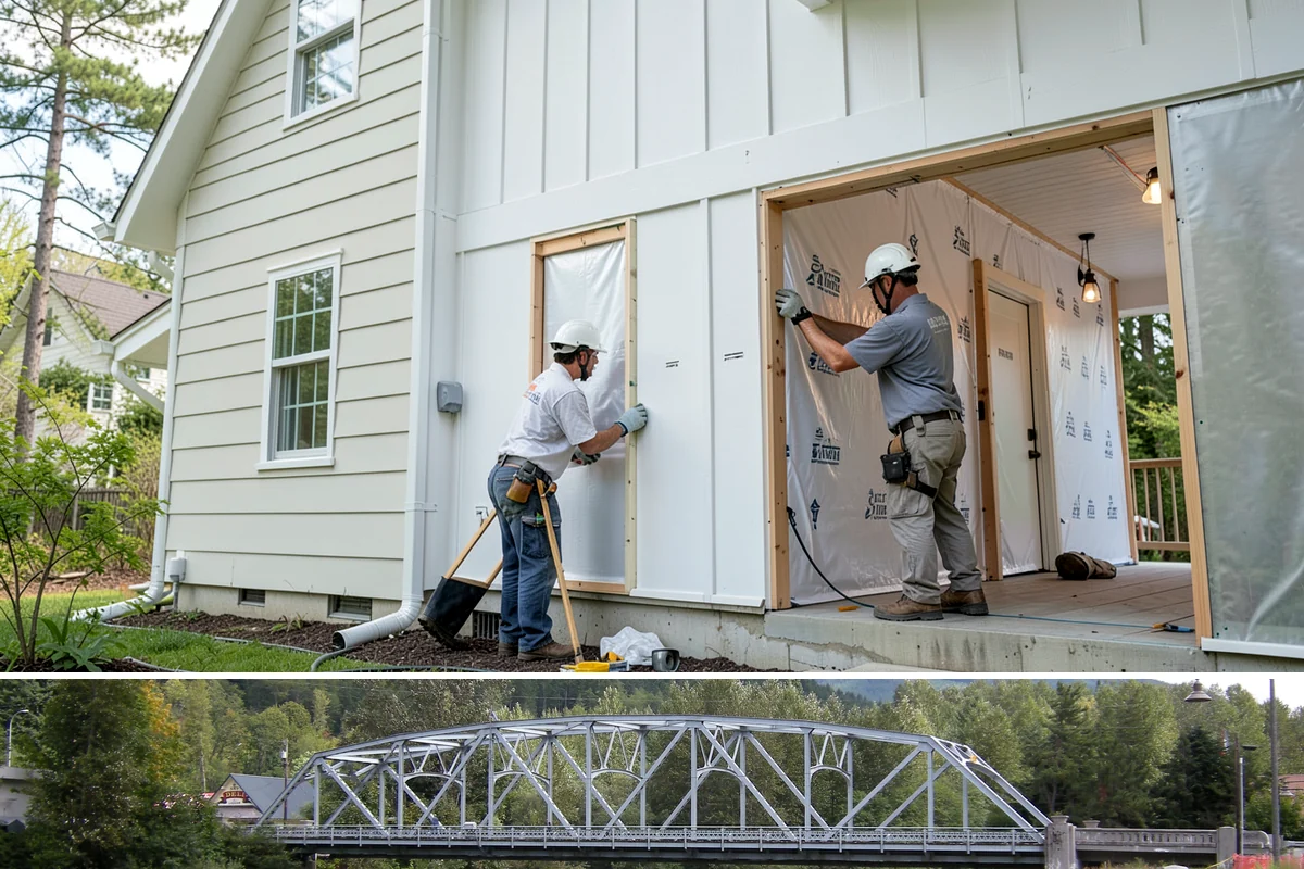 Shiplap Installation in Skykomish, King County, WA - Shiplap installs cleanly year-round indoors and is a popular cozy upgrade during the darker Puget Sound winter months.