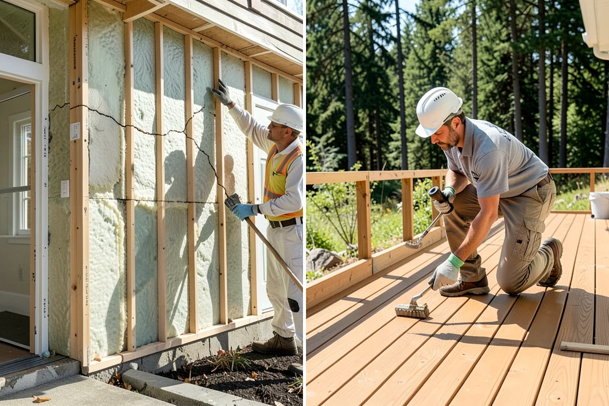 Shiplap Installation in Snoqualmie, King County, WA - Confirm layout, board orientation, and finish color