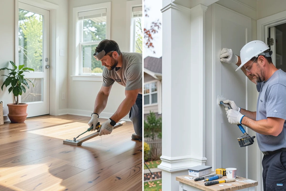 Shiplap Installation in South Prairie, Pierce County, WA - Confirm layout, board orientation, and finish color