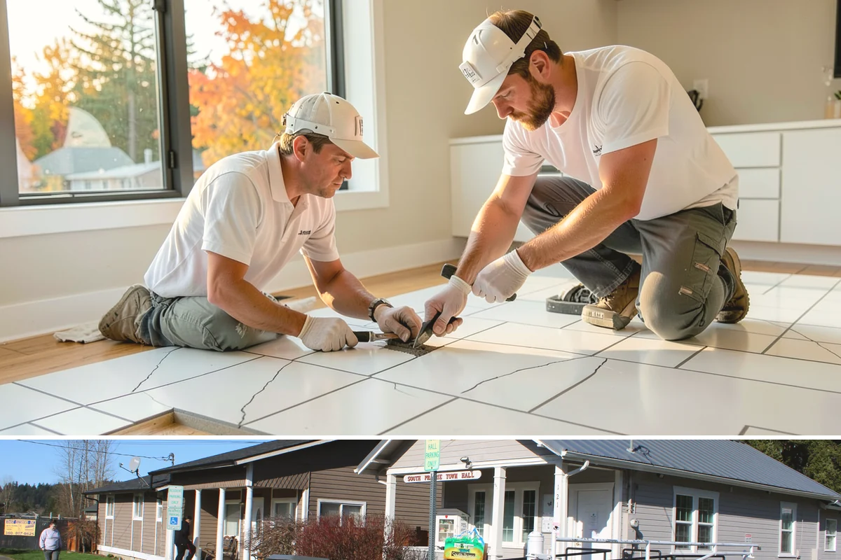 Shiplap Installation in South Prairie, Pierce County, WA - Shiplap installs cleanly year-round indoors and is a popular cozy upgrade during the darker Puget Sound winter months.