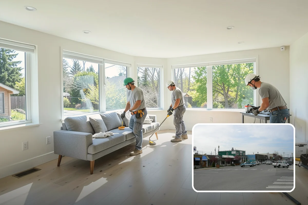 Shiplap Installation in Stanwood, Snohomish County, WA - Even, consistent shadow-line spacing