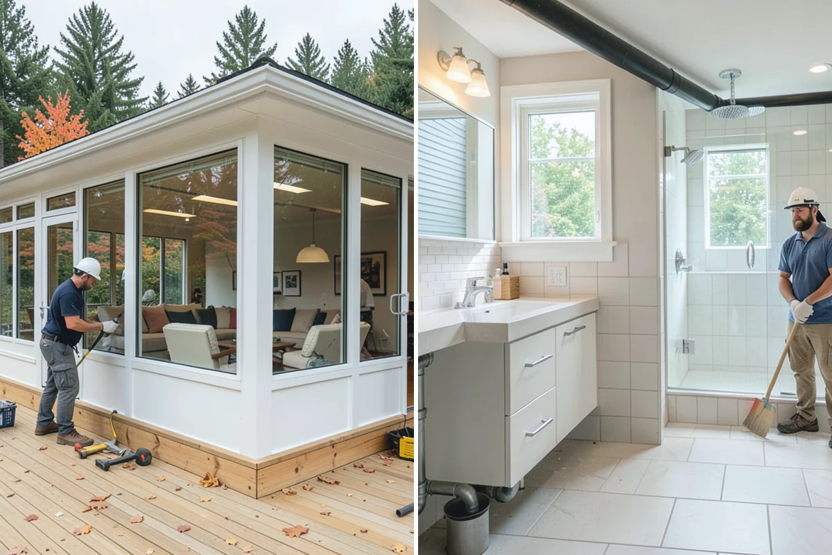 Shower Bench Installation in Auburn, King County, WA - Determine bench height and placement