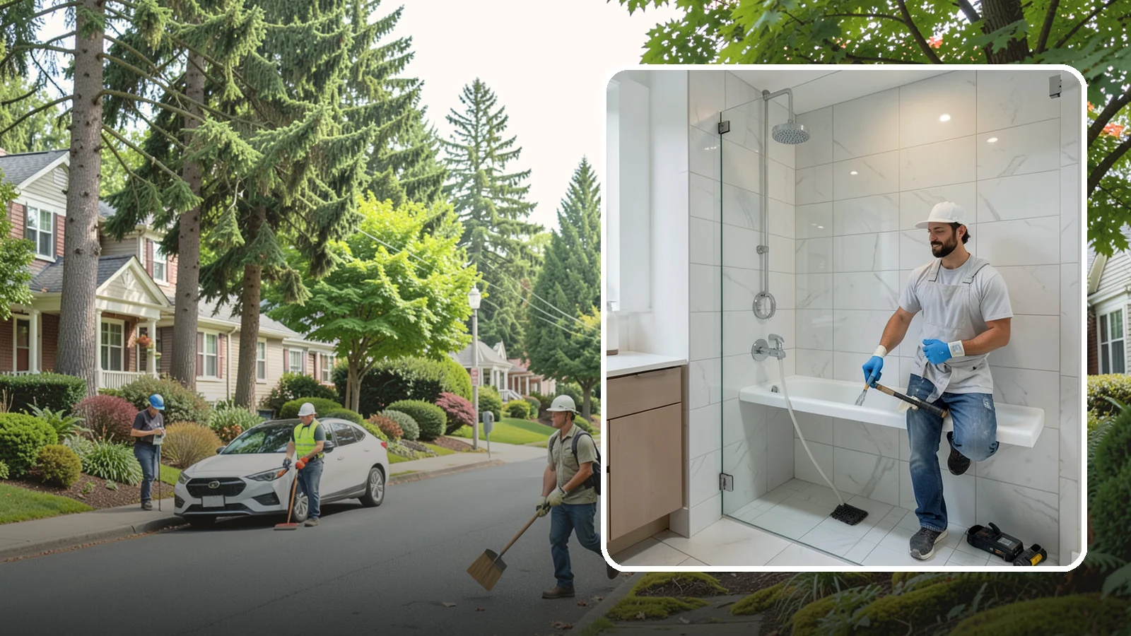 Shower Bench Installation in Beaux Arts Village, King County, WA - A shower bench installation adds a sturdy, waterproof seat for comfort and safer bathing.