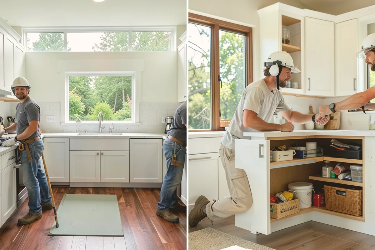 Shower Bench Installation in Brier, Snohomish County, WA - Determine bench height and placement