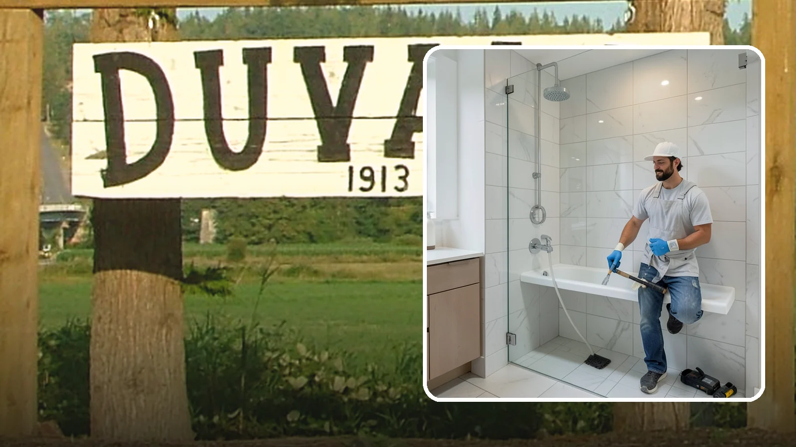 Shower Bench Installation in Duvall, King County, WA - A shower bench installation adds a sturdy, waterproof seat for comfort and safer bathing.
