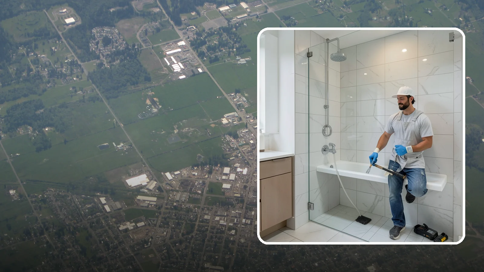 Shower Bench Installation in Enumclaw, King County, WA - A shower bench installation adds a sturdy, waterproof seat for comfort and safer bathing.