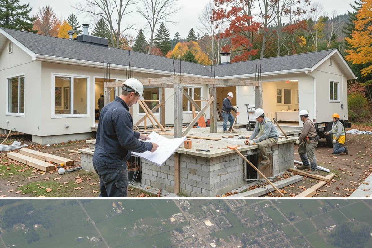 Shower Bench Installation in Enumclaw, King County, WA - A bench is usually added during a shower build, so pairing it with a winter enclosure project keeps everything on one schedule.