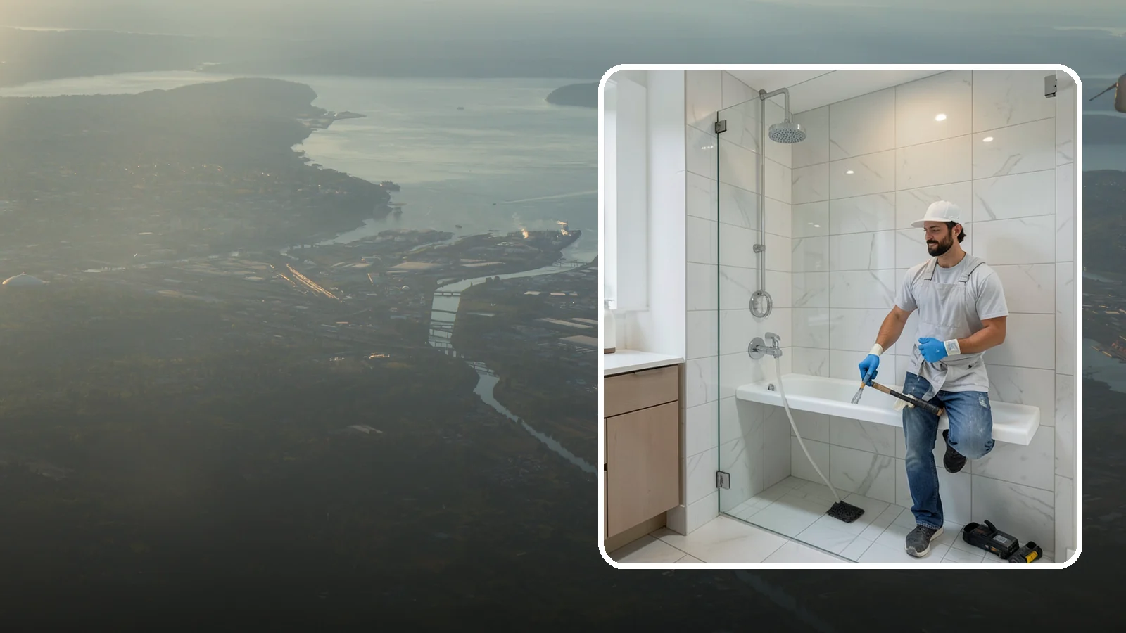 Shower Bench Installation in Fife, Pierce County, WA - A shower bench installation adds a sturdy, waterproof seat for comfort and safer bathing.