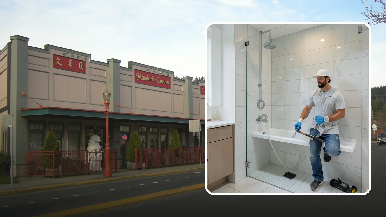 Shower Bench Installation in Issaquah, King County, WA - A shower bench installation adds a sturdy, waterproof seat for comfort and safer bathing.