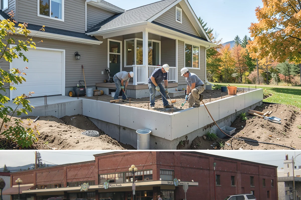 Shower Bench Installation in Sedro-Woolley, Skagit County, WA - A bench is usually added during a shower build, so pairing it with a winter enclosure project keeps everything on one schedule.