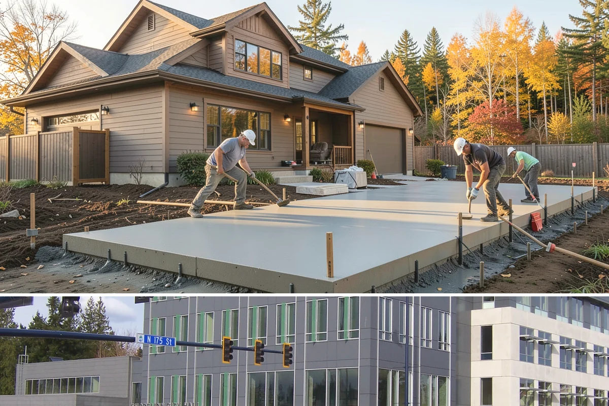 Shower Bench Installation in Shoreline, King County, WA - A bench is usually added during a shower build, so pairing it with a winter enclosure project keeps everything on one schedule.