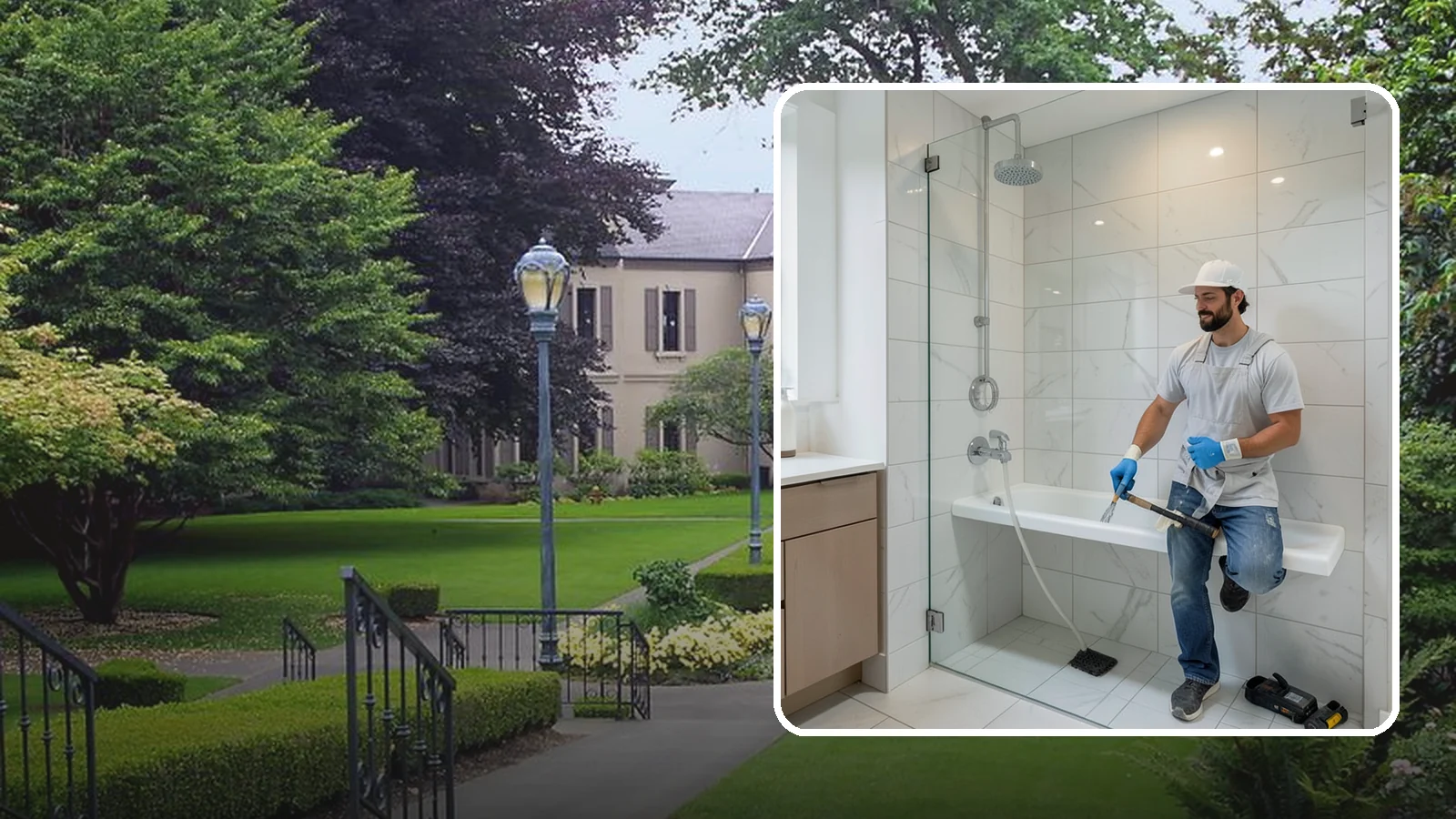 Shower Bench Installation in Woodinville, King County, WA - A shower bench installation adds a sturdy, waterproof seat for comfort and safer bathing.