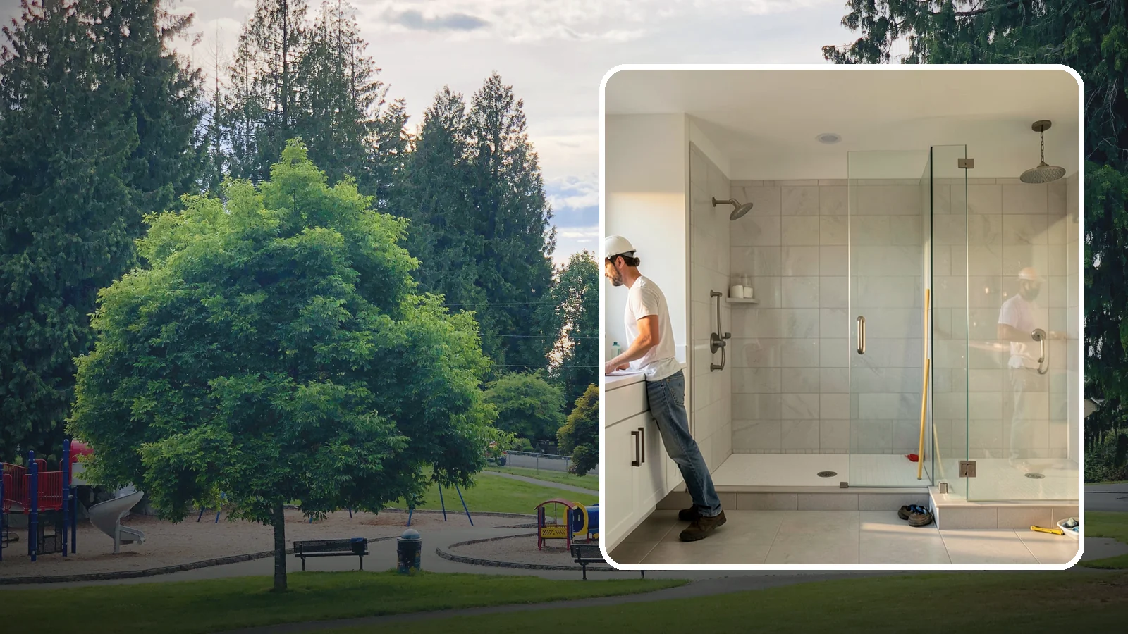 Shower Conversion in Bonney Lake, Pierce County, WA - A shower conversion transforms an existing enclosure into a configuration that better fits your needs.