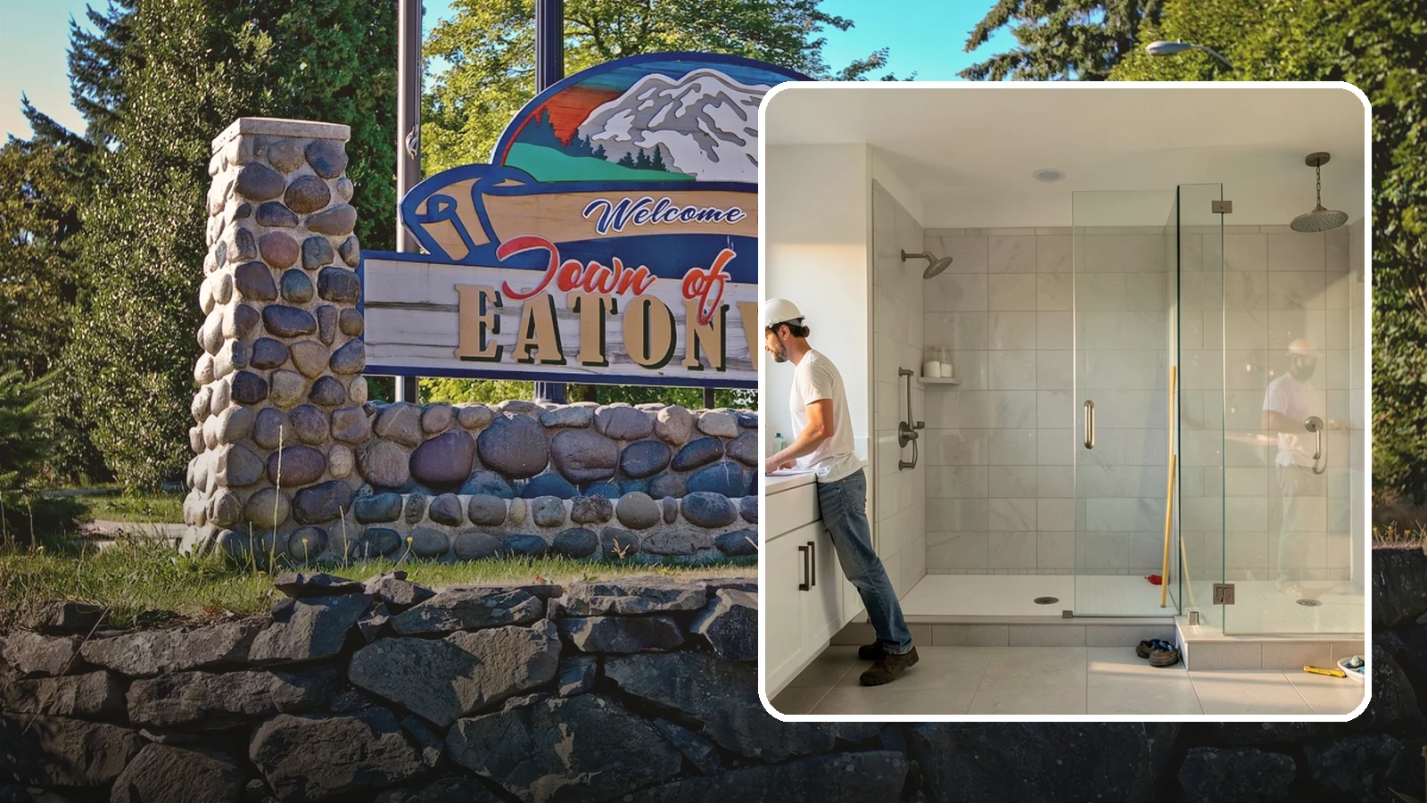 Shower Conversion in Eatonville, Pierce County, WA - A shower conversion transforms an existing enclosure into a configuration that better fits your needs.