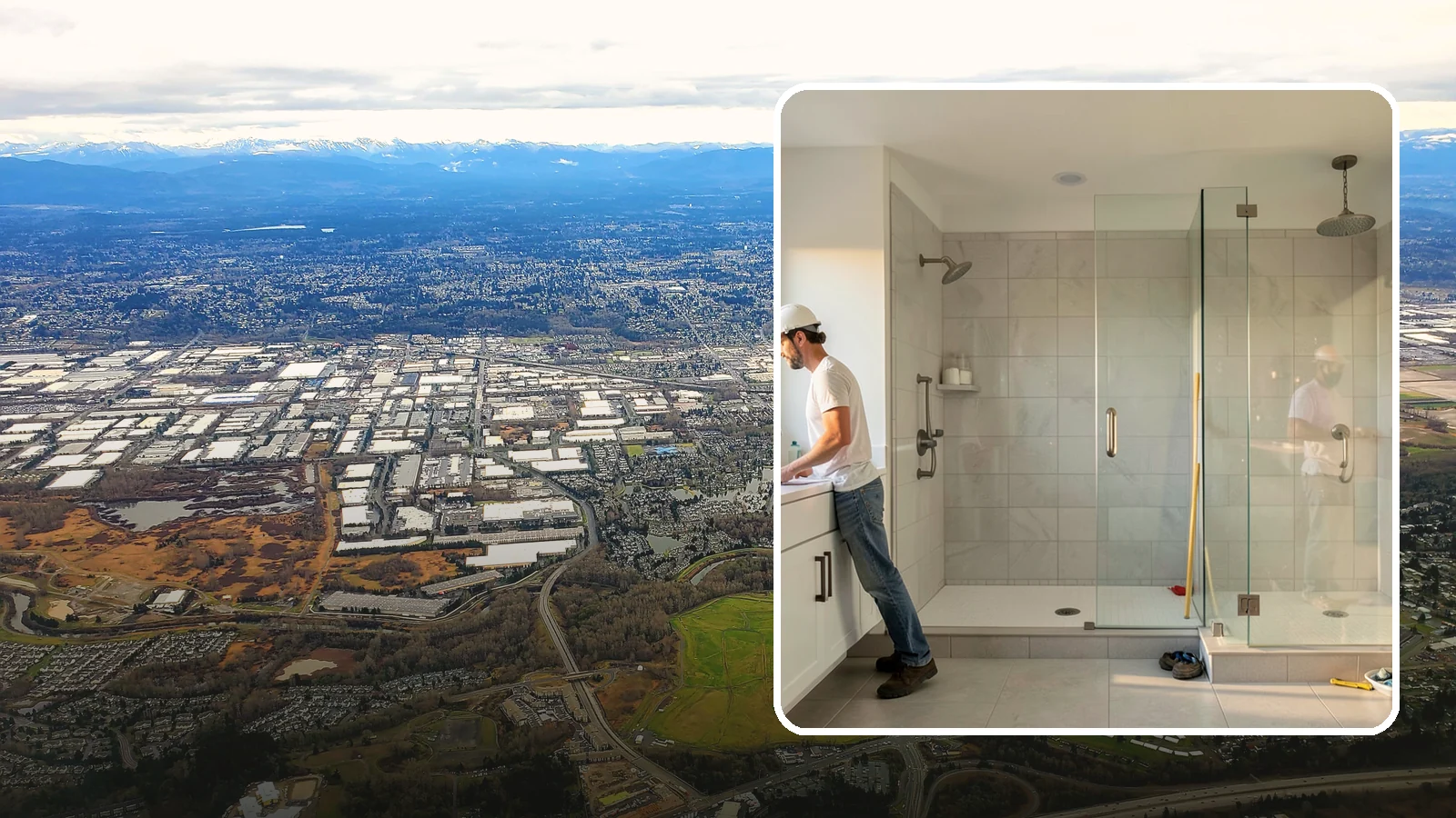 Shower Conversion in Kent, King County, WA - A shower conversion transforms an existing enclosure into a configuration that better fits your needs.