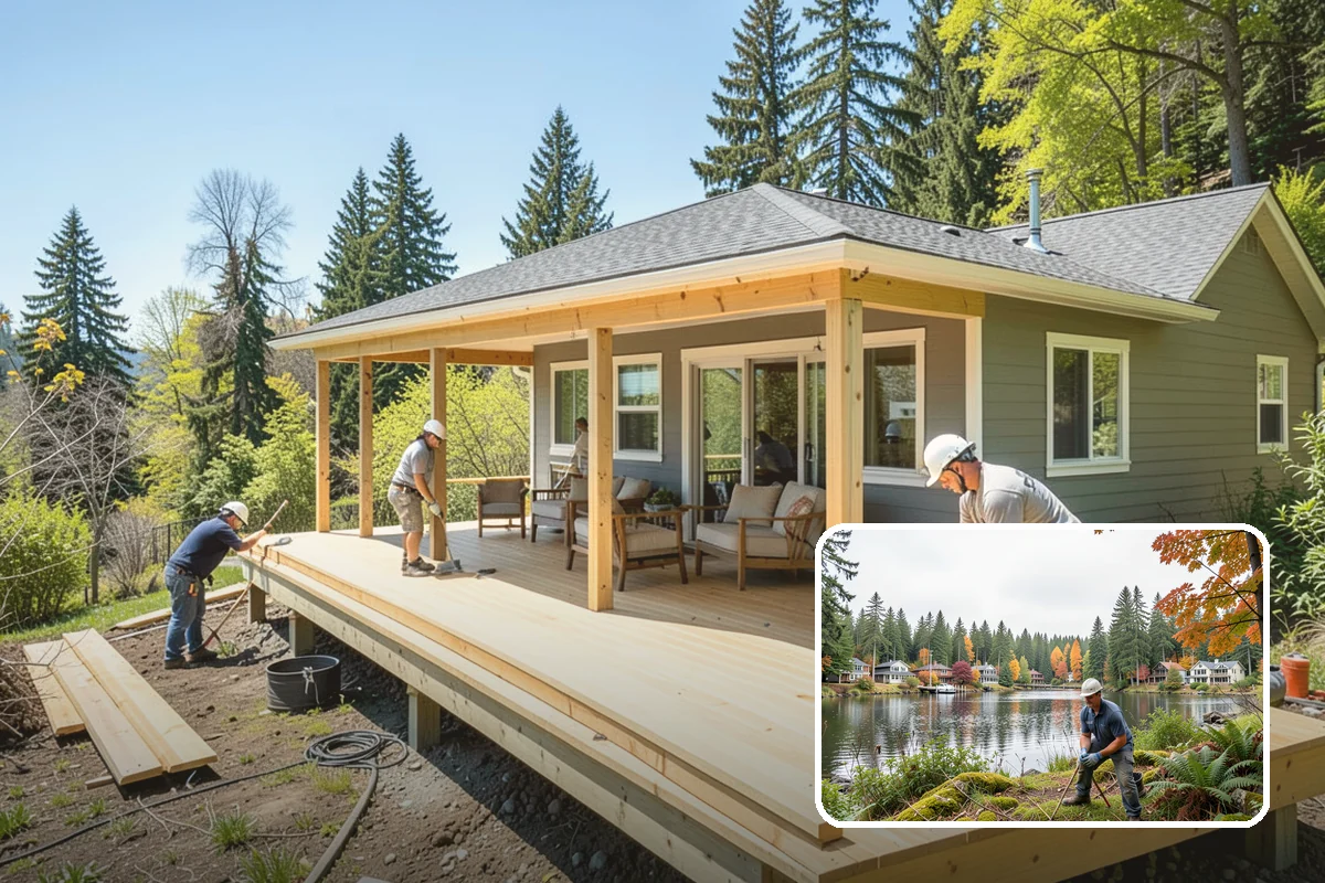 Shower Conversion in La Conner, Skagit County, WA - Reworks an existing shower to fit your habits