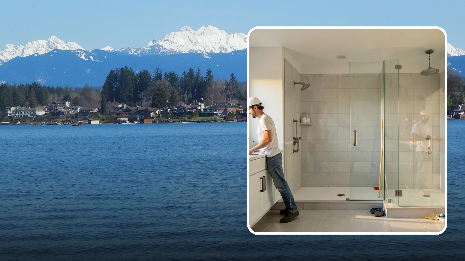 Shower Conversion in Lake Stevens, Snohomish County, WA - A shower conversion transforms an existing enclosure into a configuration that better fits your needs.