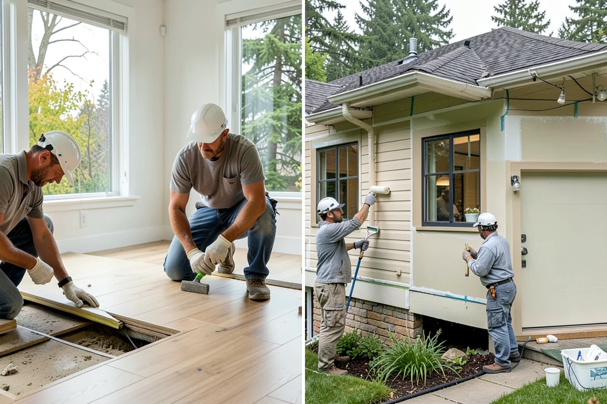 Shower Conversion in Maple Valley, King County, WA - Evaluate the current shower and plumbing