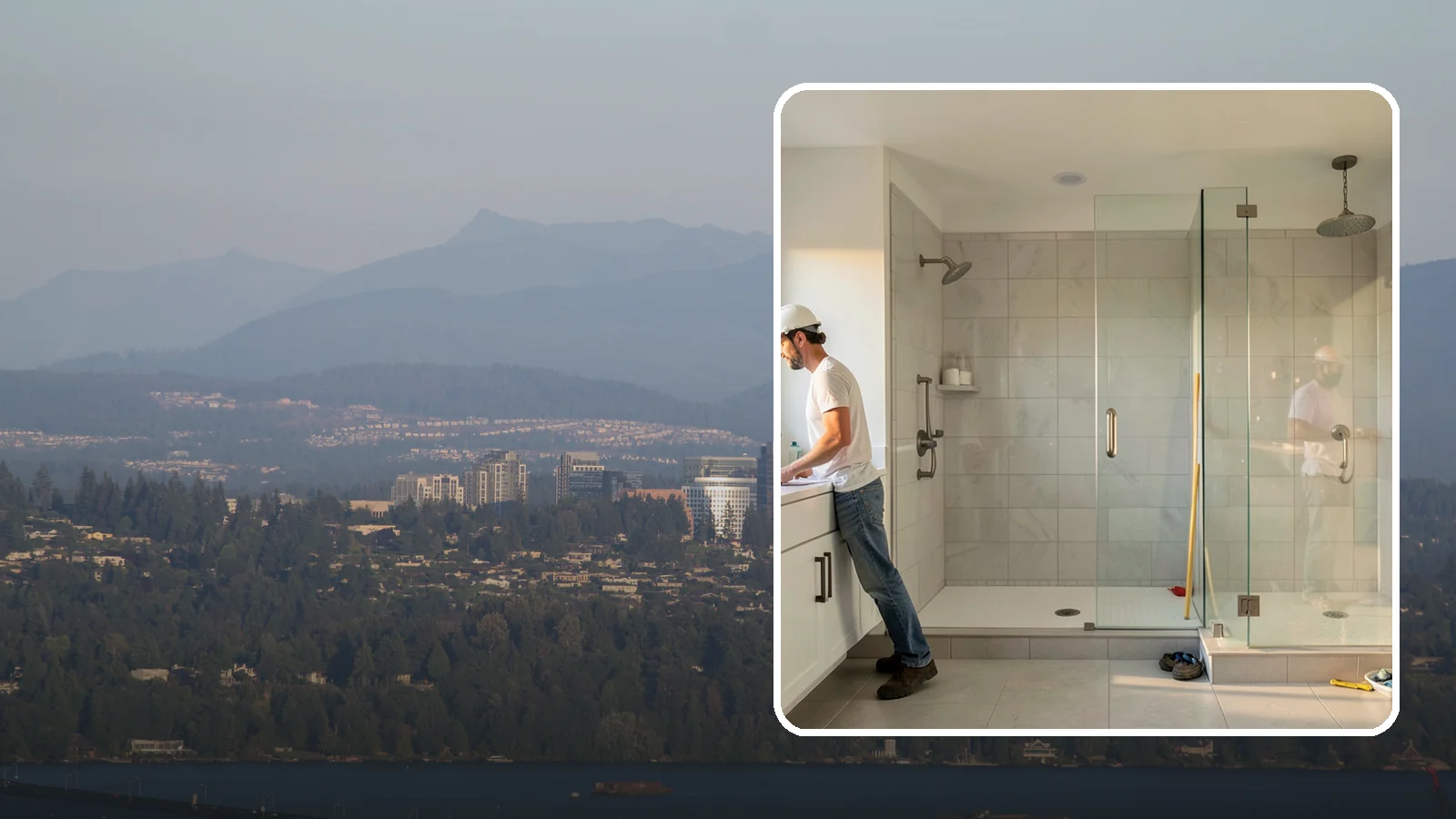Shower Conversion in Medina, King County, WA - A shower conversion transforms an existing enclosure into a configuration that better fits your needs.