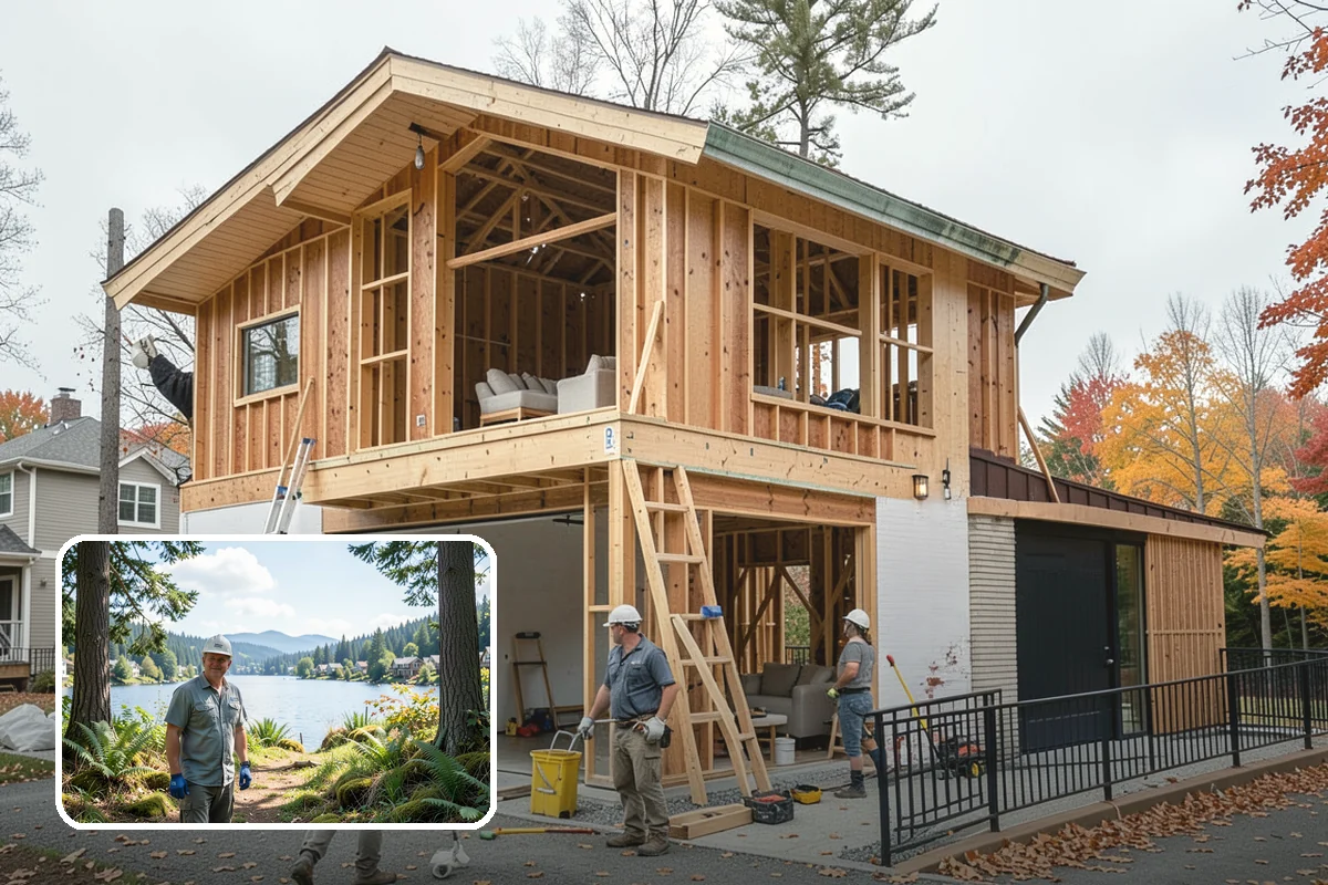Shower Conversion in Milton, King County, WA - Reworks an existing shower to fit your habits