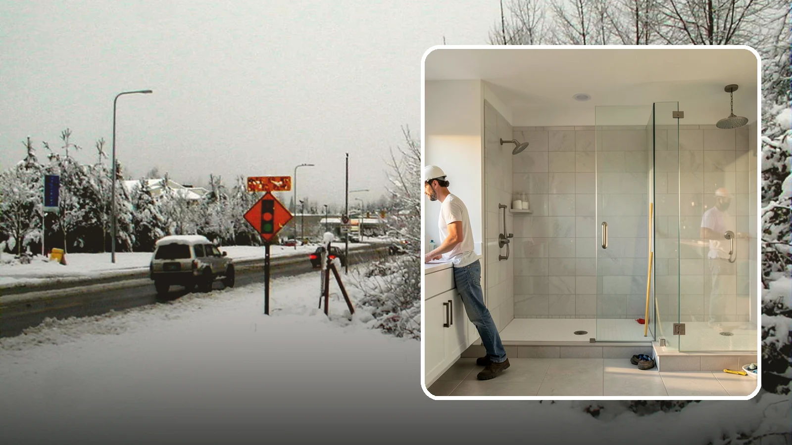 Shower Conversion in Newcastle, King County, WA - A shower conversion transforms an existing enclosure into a configuration that better fits your needs.