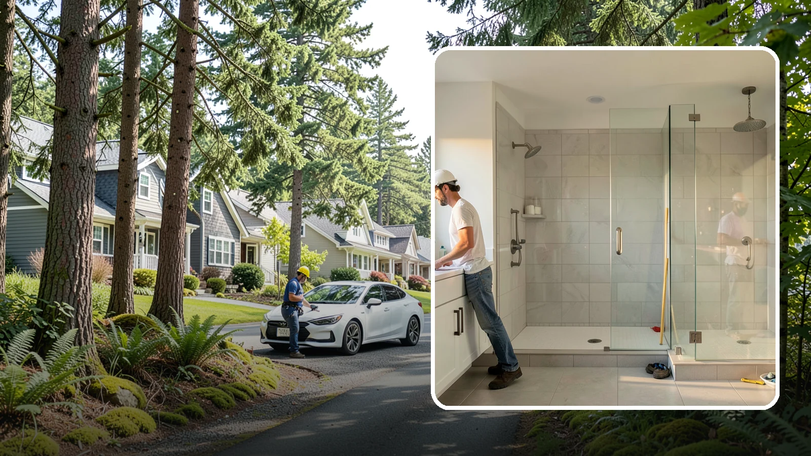 Shower Conversion in Normandy Park, King County, WA - A shower conversion transforms an existing enclosure into a configuration that better fits your needs.